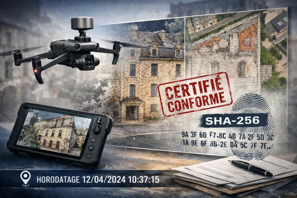 Données drone probantes : la photogrammétrie qui fait foi (notaires & experts)