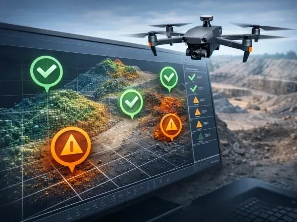 Les contrôles qualité appliqués aux données drone avant toute exploitation