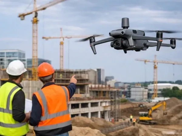 Suivi de chantier par drone RTK : un nouvel outil de pilotage fiable