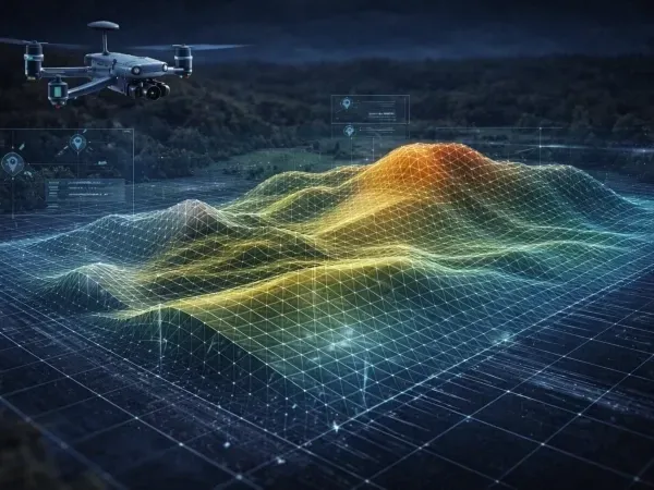 Précision des données géospatiales issues du drone