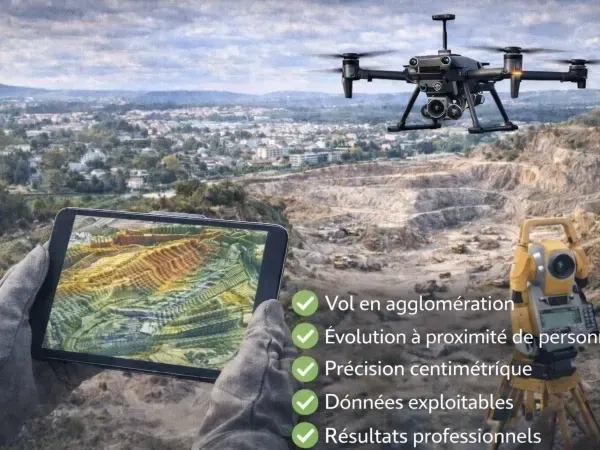 Pourquoi utiliser un drone personnel n’est pas comparable à une mission drone professionnelle