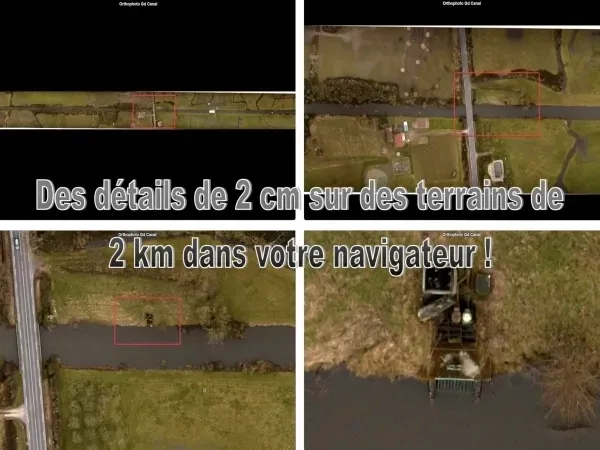 La Précision au Service des Collectivités : Une Orthophotographie Ultra-détaillée pour les Marais de la Dives