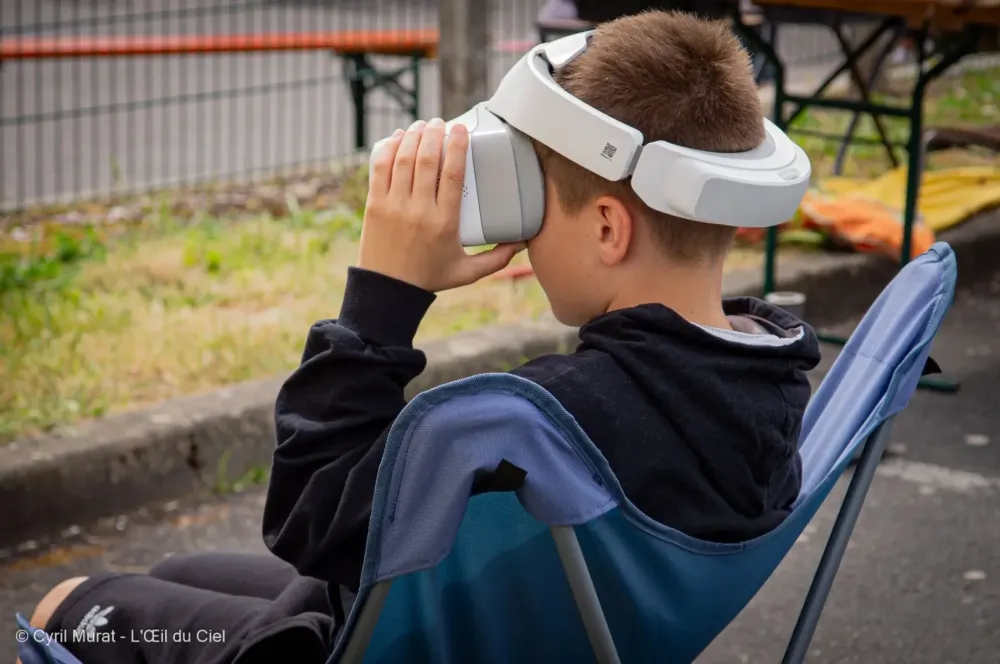 Baptêmes drone en immersion à la Fête des Ecoles de Troarn 2024